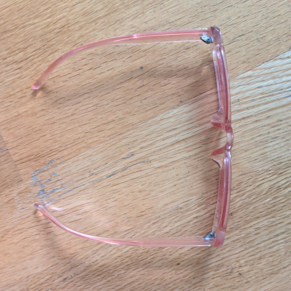 Pink Tinted Sunglasses - Picture 2 of 3